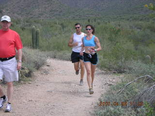 running path at Lost Dog Wash