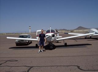 Valmir and N4372J at Deer Valley Airport (DVT)