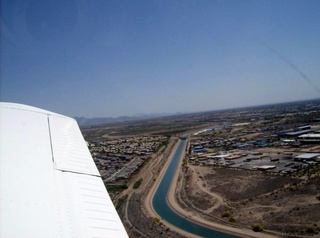 aerial around Phoenix from n4372j