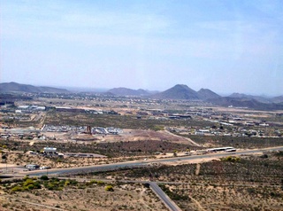 aerial around Phoenix from n4372j