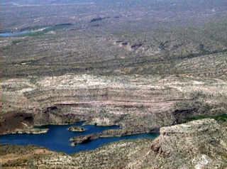 aerial around Phoenix from n4372j