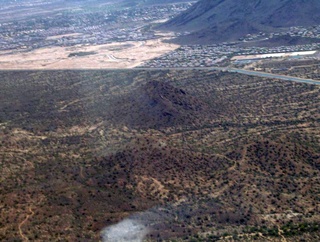 aerial around Phoenix from n4372j