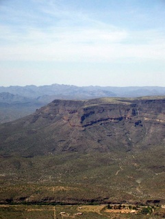 aerial around Phoenix, Lake Pleasant, from n4372j