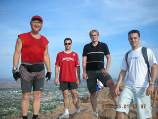 Camelback Hike - Paulo,Adam