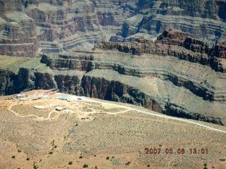 aerial - Skywalk at Grand Canyon West