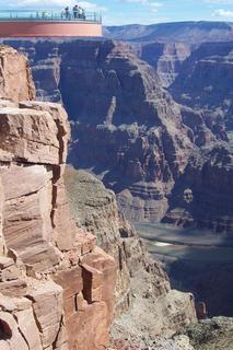 aerial - Skywalk at Grand Canyon West