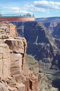 aerial - Skywalk at Grand Canyon West