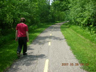 Carver Park paved path - George