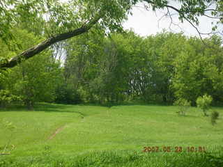 Carver Park paved path - George and Adam