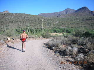 544 663. Spur Cross Ranch - Adam running