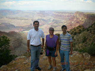 Grand Canyon view - Pramod, Adam, Sudhir