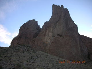 aerial -- Flatiron in the Superstition Mountains