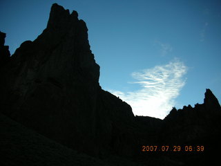 aerial -- Flatiron in the Superstition Mountains