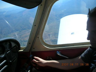 20 68b. Sebastian flying in N4372J