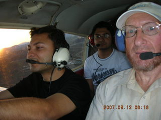 643 69c. Abishek, Varun, Adam flying in N4372J