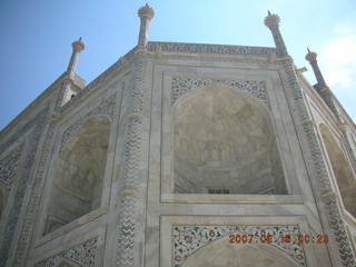 Taj Mahal ornate main building