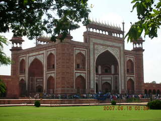 Taj Mahal entrance