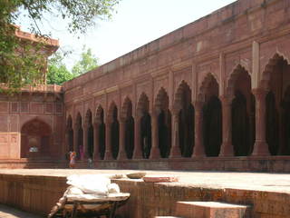 Taj Mahal wall area