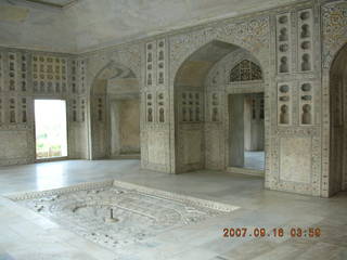 Agra Fort - Taj Mahal in the distance - Adam