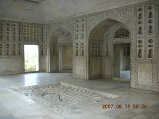 Agra Fort - Taj Mahal in the distance - Sudhir