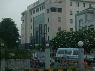 Nalida, Ravi, Adam in Gurgaon, India