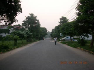 morning run, Gurgaon, India