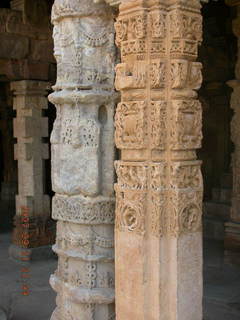 Qutub Minar, Delhi - ornate columns