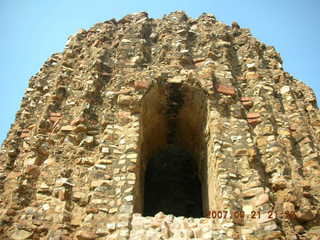 156 69h. Qutub Minar, Delhi - bigger tower base