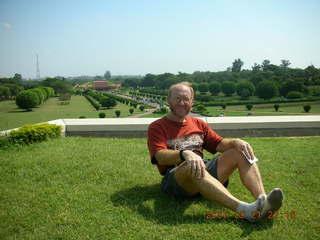 Qutub Minar, Delhi - Adam and Navneet - arches