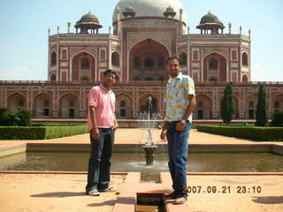 222 69h. Humayun's Tomb, Delhi - Navneet, Hitesh - main building