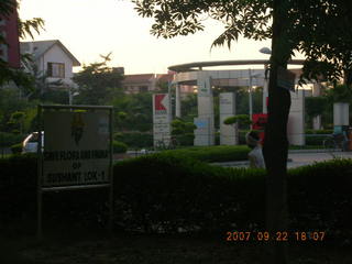 morning run, Gurgaon, India