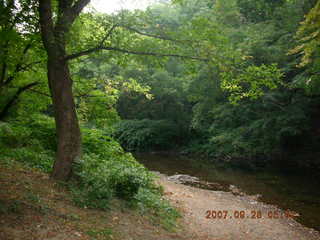 morning run - Tookany Creek Park