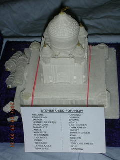 broken taj-mahal model