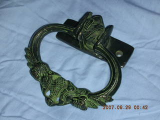 old India door knocker