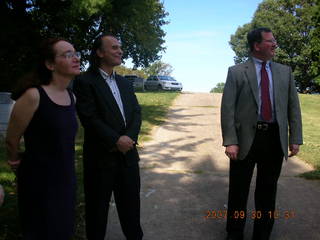 Gloria's unveiling - Betsy, Ivan, Dave