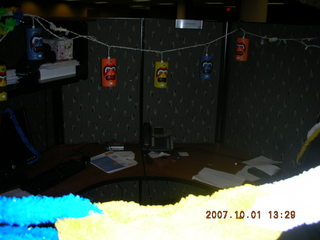Neil's wedding/honeymoon workplace