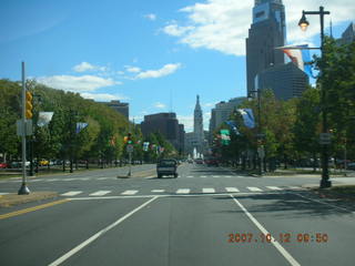 Philadelphia City Hall, Ben Franklin Parkway