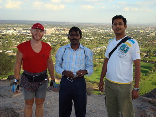 661 6af. Camelback hike - Adam, Benoy, Ashish