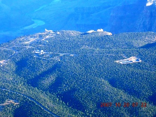 751 6al. aerial - Grand Canyon at dawn