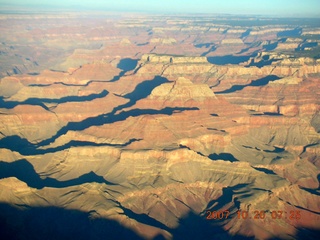 763 6al. aerial - Grand Canyon at dawn