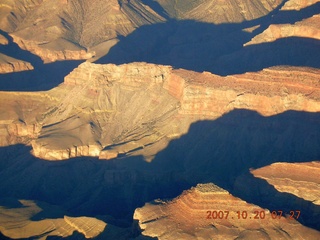 aerial - Grand Canyon at dawn