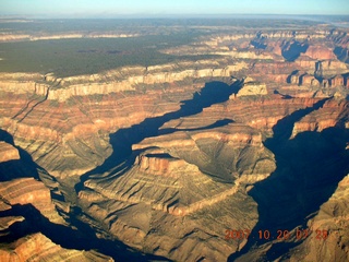 774 6al. aerial - Grand Canyon at dawn