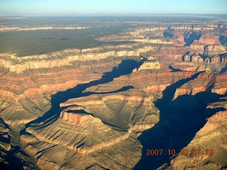 776 6al. aerial - Grand Canyon at dawn