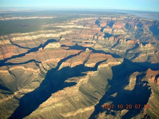 779 6al. aerial - Grand Canyon at dawn