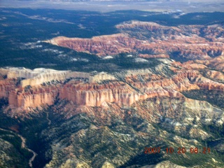 aerial - Bryce Canyon from a distance