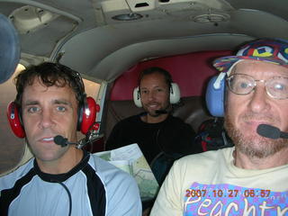 Ken, Eric, Adam flying in N4372J