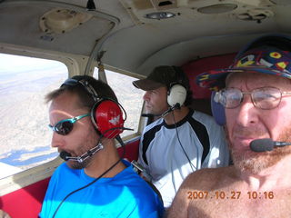 Eric, Ken, Adam flying in N4372J