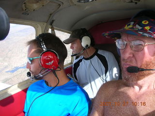 Eric, Ken, Adam flying in N4372J