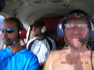 Ken, Eric, Adam flying in N4372J