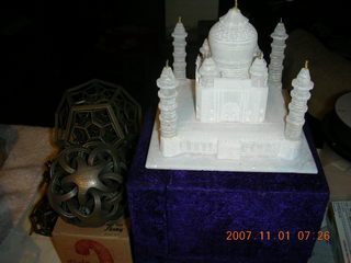 repaired taj mahal model